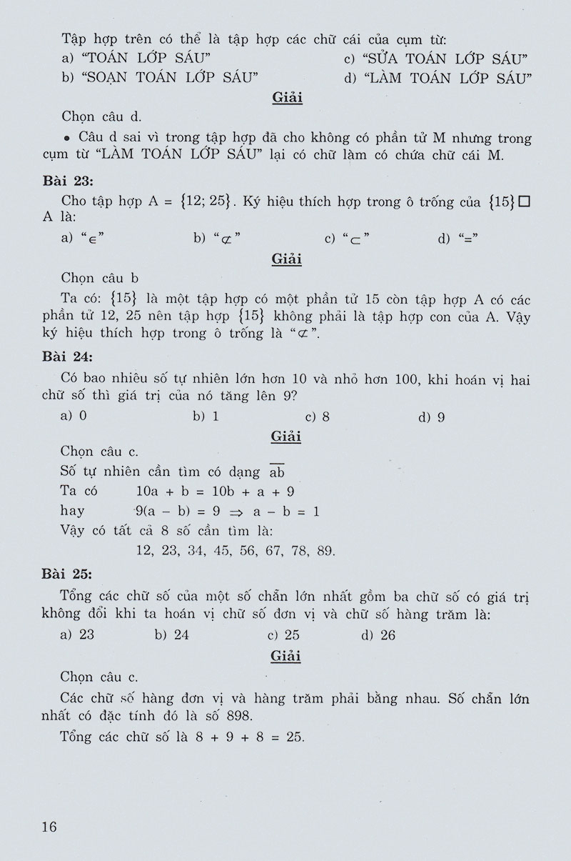 bộ tuyển tập các bài toán hay và khó 6 (tái bản 2020)