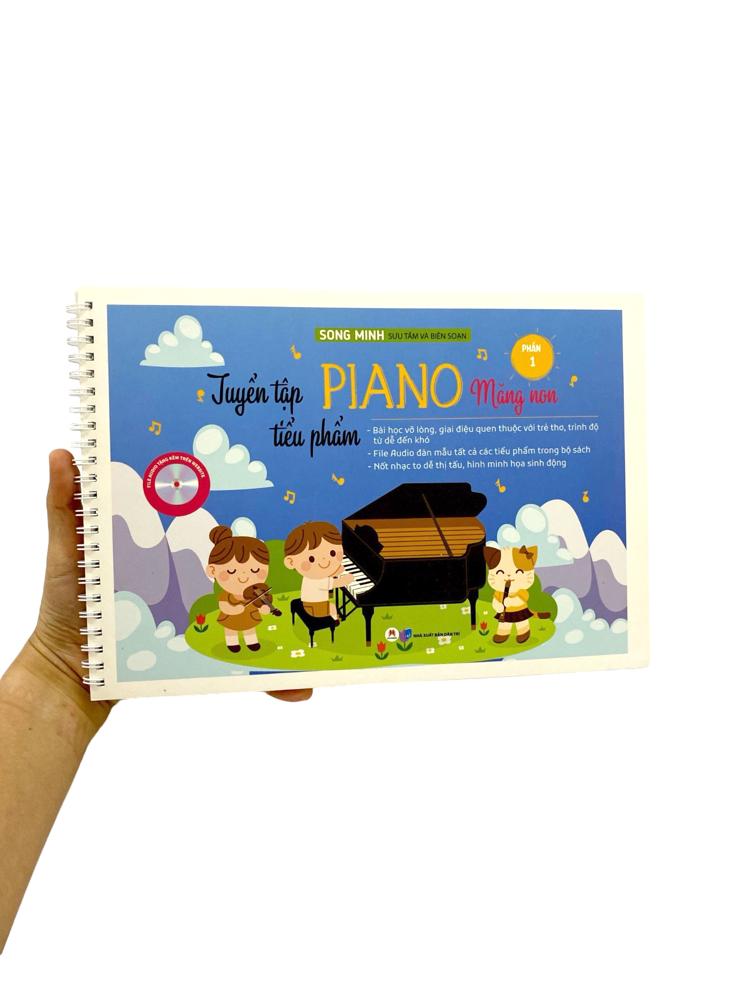 bộ tuyển tập tiểu phẩm piano măng non - phần 1 (tái bản)