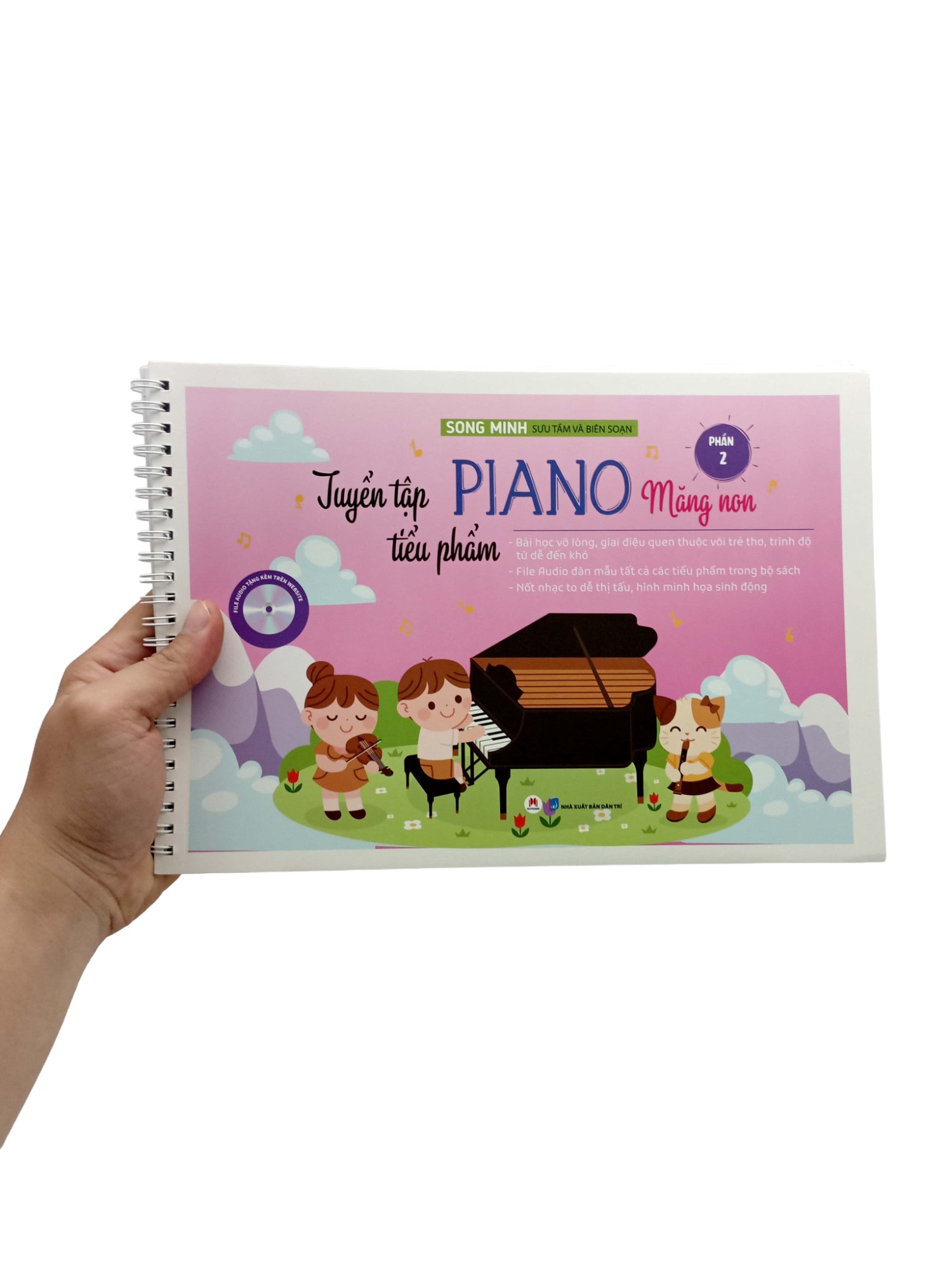 bộ tuyển tập tiểu phẩm piano măng non - phần 2 (tái bản)