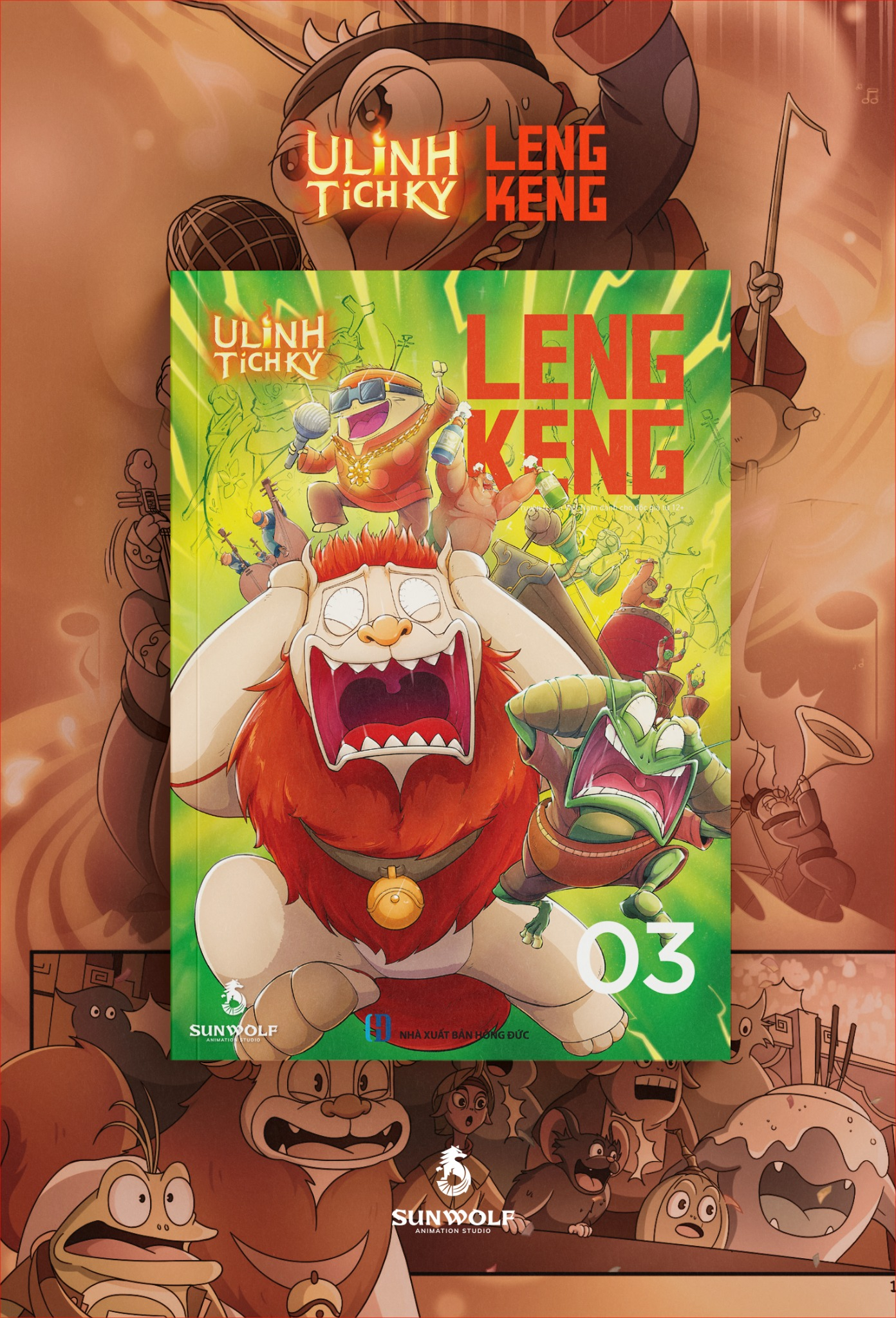 Bo
						
										
										U Linh Tich Ky - Leng Keng - Tap 3 - Tang Kem Boardgame