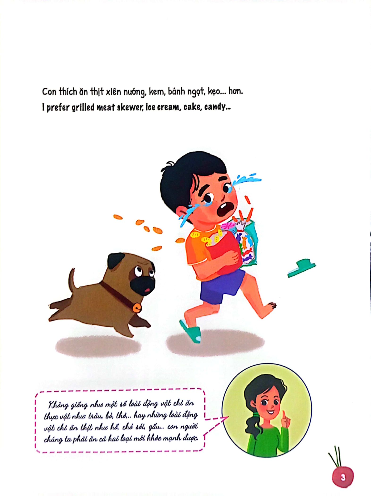 bộ ứ ừ con ghét - tập 4: hóa ra rau không đáng ghét, mẹ nhỉ?