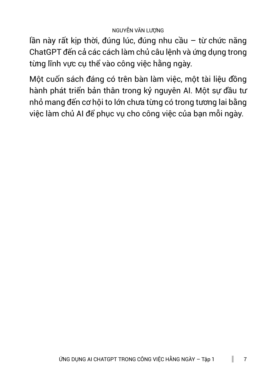 Bo
						
										
										Ung Dung Chat GPT-AI Trong Cong Viec Hang Ngay - Tap 1 - X10 Hieu Suat Voi Tri Tue Nhan Tao (Tai Ban 2025)