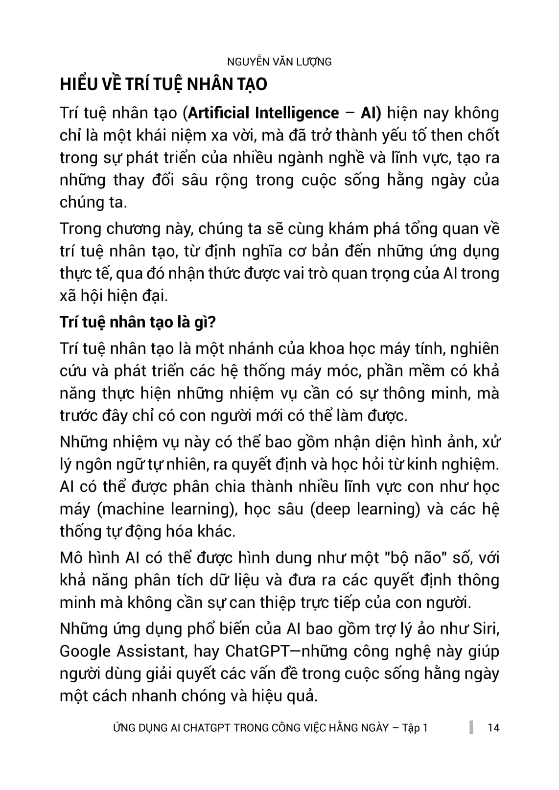 Bo
						
										
										Ung Dung Chat GPT-AI Trong Cong Viec Hang Ngay - Tap 1 - X10 Hieu Suat Voi Tri Tue Nhan Tao (Tai Ban 2025)