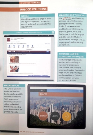 bộ unlock level 2 reading and writing skills student's book and online workbook: level 2