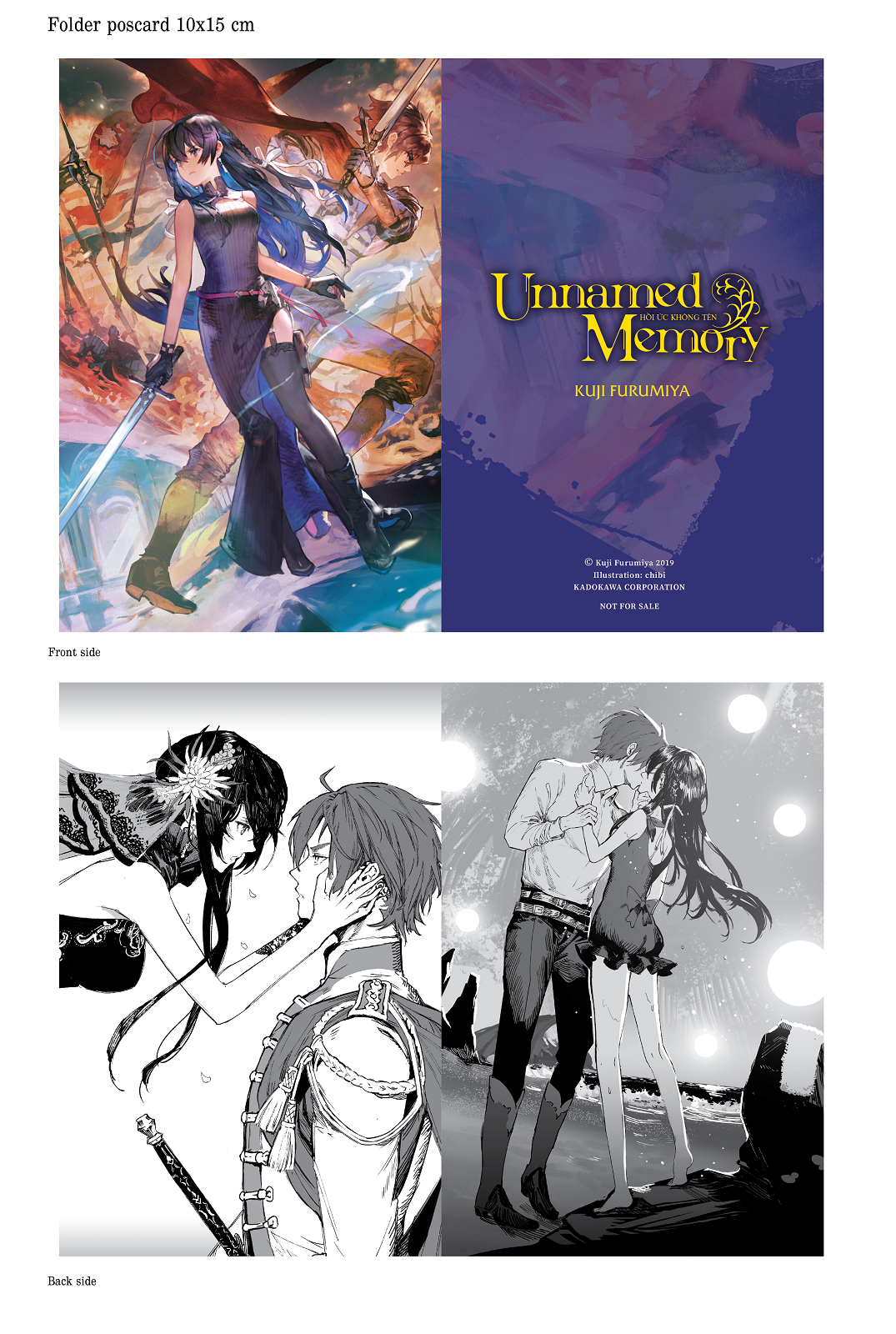 bộ unnamed memory - hồi ức không tên - tập 2 - bản đặc biệt - tặng kèm bookmark lục giác + flyer