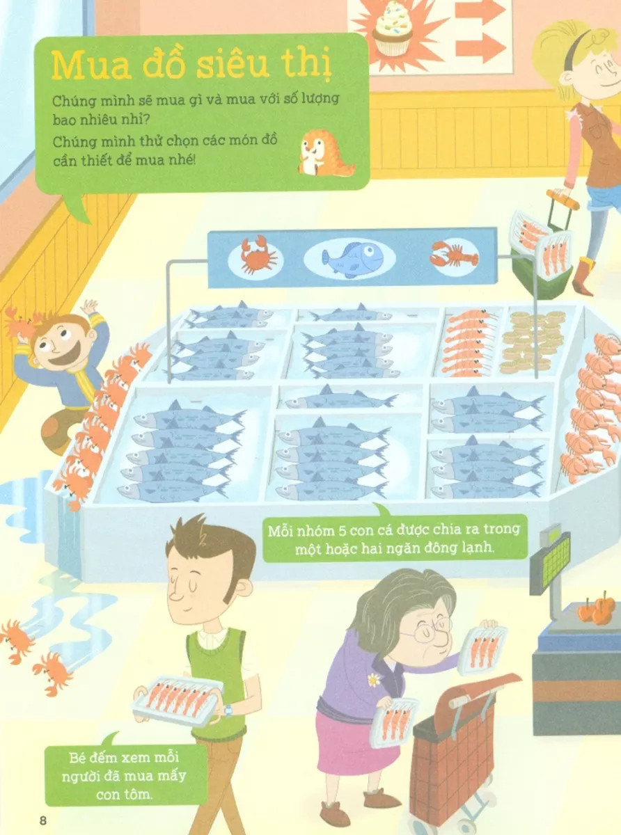 bộ ươm mầm giỏi toán từ mẫu giáo - mẫu giáo 6 - cộng trừ và lắp ghép hình khối thật hay