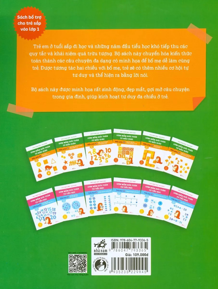 bộ ươm mầm giỏi toán từ mẫu giáo - mẫu giáo 6 - cộng trừ và lắp ghép hình khối thật hay