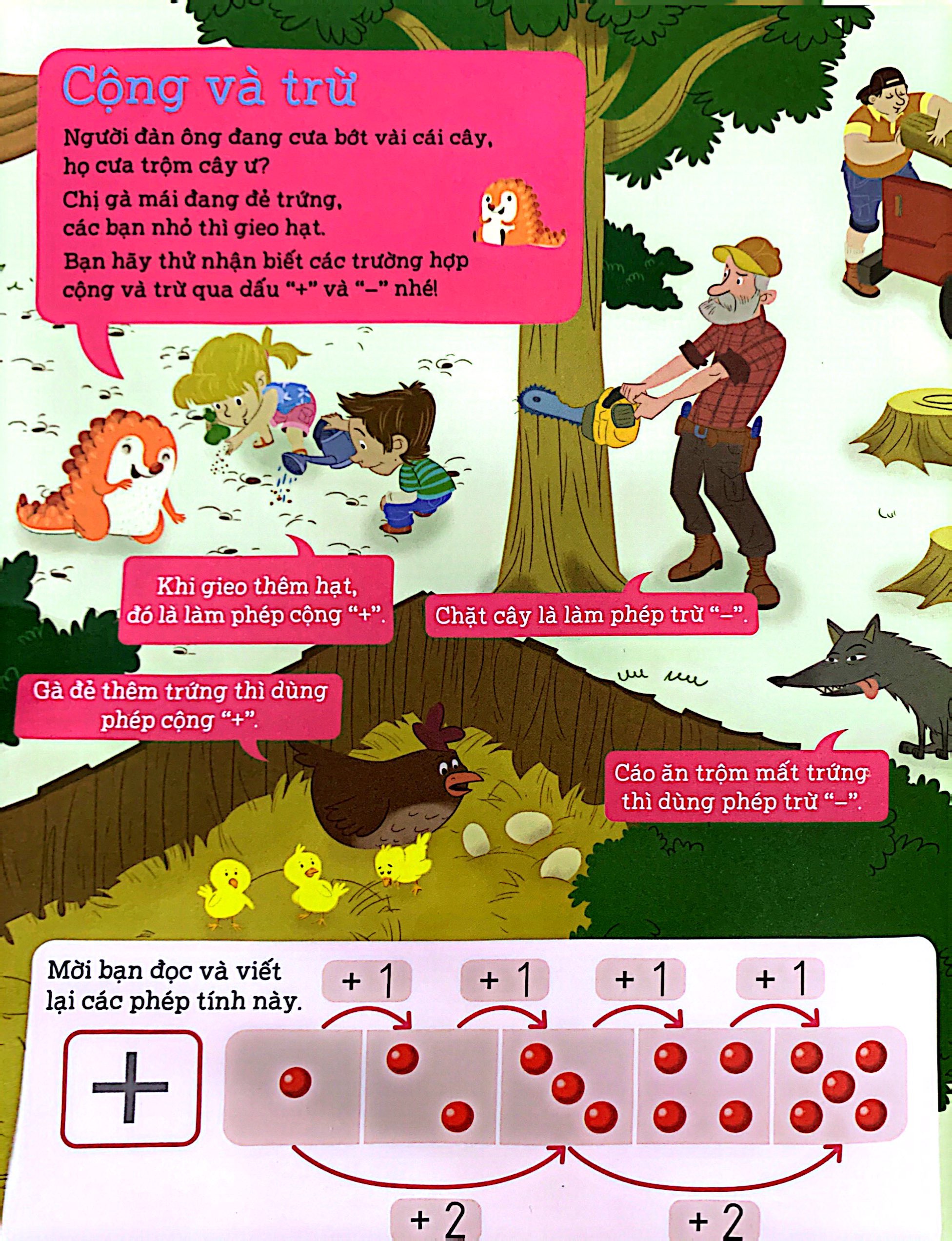 bộ ươm mầm giỏi toán từ tiểu học - tiểu học 5 - cộng trừ khắp quanh ta