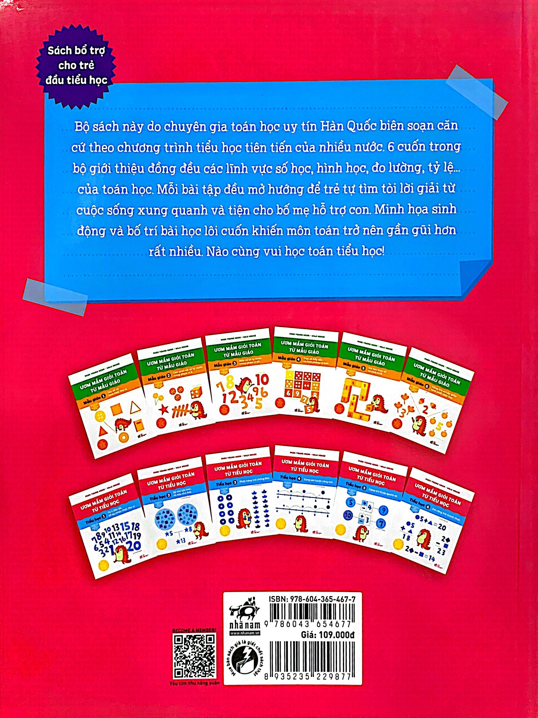 bộ ươm mầm giỏi toán từ tiểu học - tiểu học 5 - cộng trừ khắp quanh ta