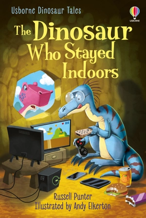 bộ usborne first reading level 3: dinosaur tales: the dinosaur who stayed indoors