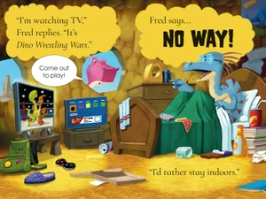 bộ usborne first reading level 3: dinosaur tales: the dinosaur who stayed indoors