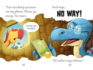 bộ usborne first reading level 3: dinosaur tales: the dinosaur who stayed indoors