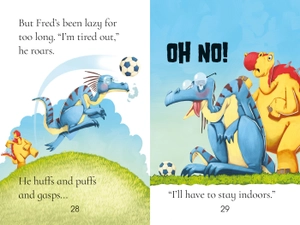 bộ usborne first reading level 3: dinosaur tales: the dinosaur who stayed indoors