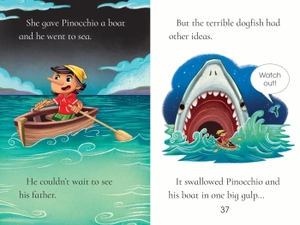 bộ usborne first reading level 4: the story of pinocchio