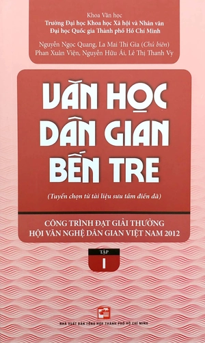 bộ văn học dân gian bến tre - tập 1