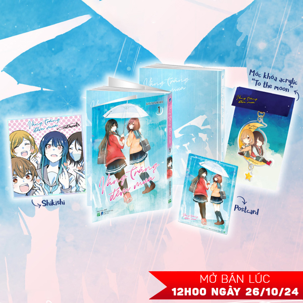 Bo
Vang Trang Dem Mua - Tap 1 - Ban Suu Tam - Tang Kem Postcard + Shikishi + Moc Khoa