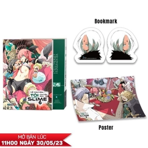 bộ về chuyện tôi chuyển sinh thành slime - tập 3 - tặng kèm bookmark + poster