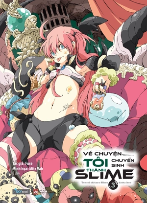 bộ về chuyện tôi chuyển sinh thành slime - tập 3 - tặng kèm bookmark + poster