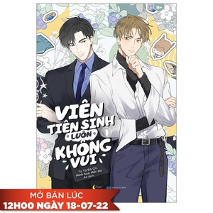 bộ viên tiên sinh luôn không vui - tập 1 - tặng kèm bookmark chuột hamster + postcard chữ ký tác giả