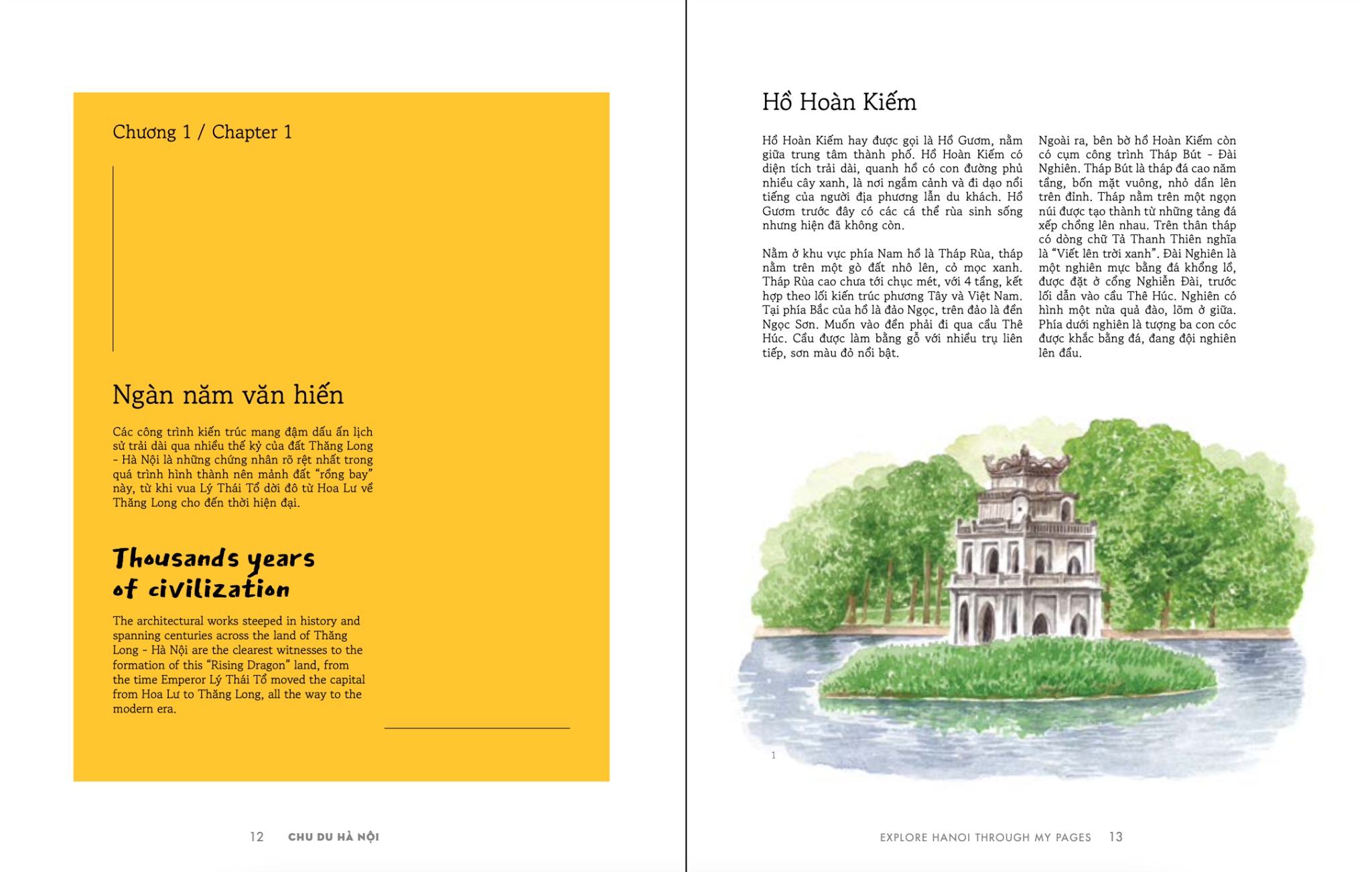 Bo
						
										
										Viet Nam Doc Mien Du Ky - Tap 3 - Chu Du Ha Noi - Explore Hanoi Through My Pages - Bia Cung