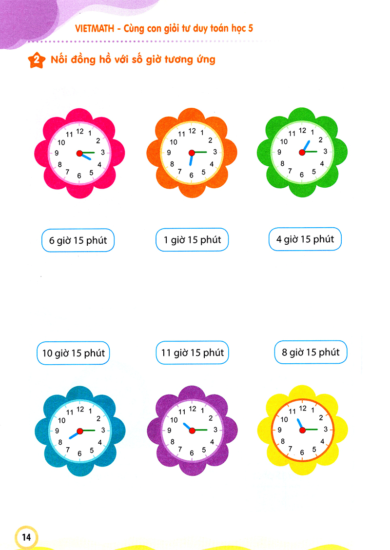 bộ vietmath - cùng con giỏi tư duy toán học - tập 5 (tái bản 2020)