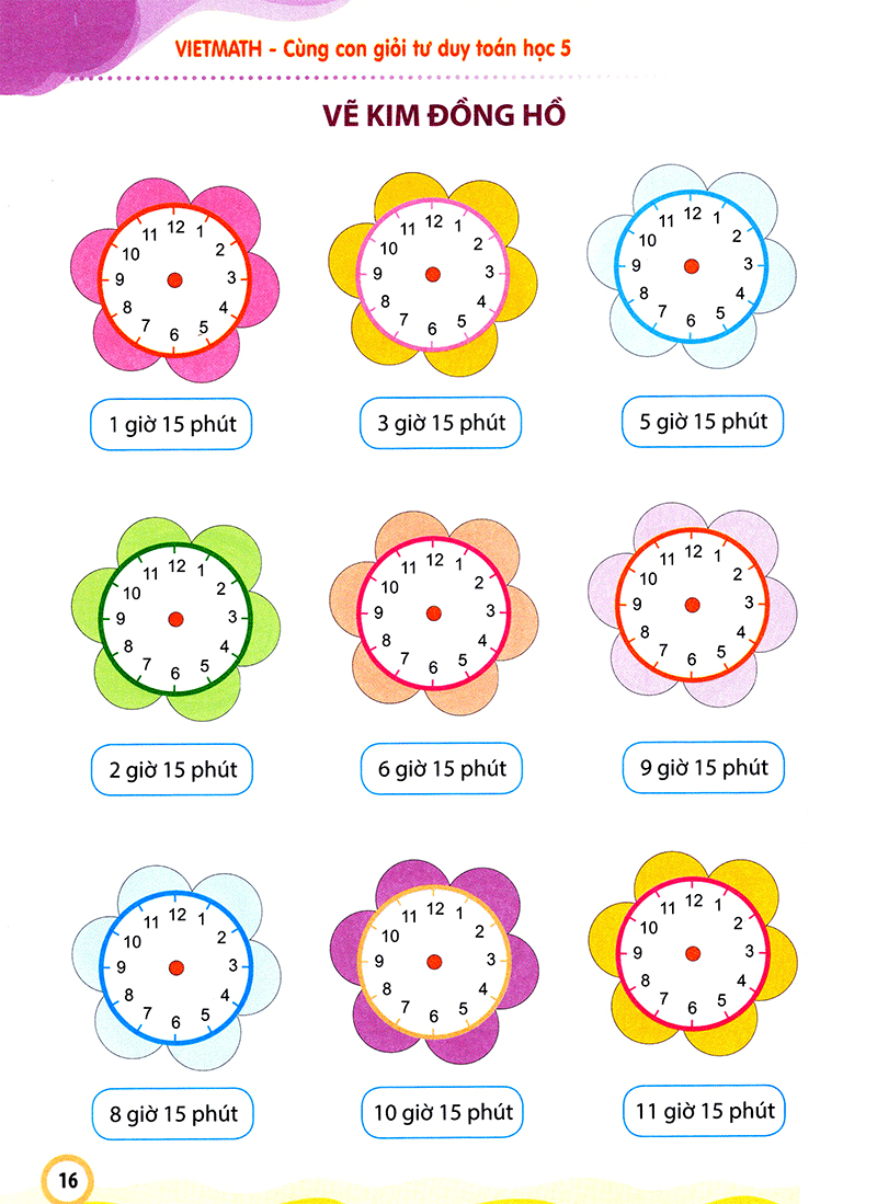 bộ vietmath - cùng con giỏi tư duy toán học - tập 5 (tái bản 2020)