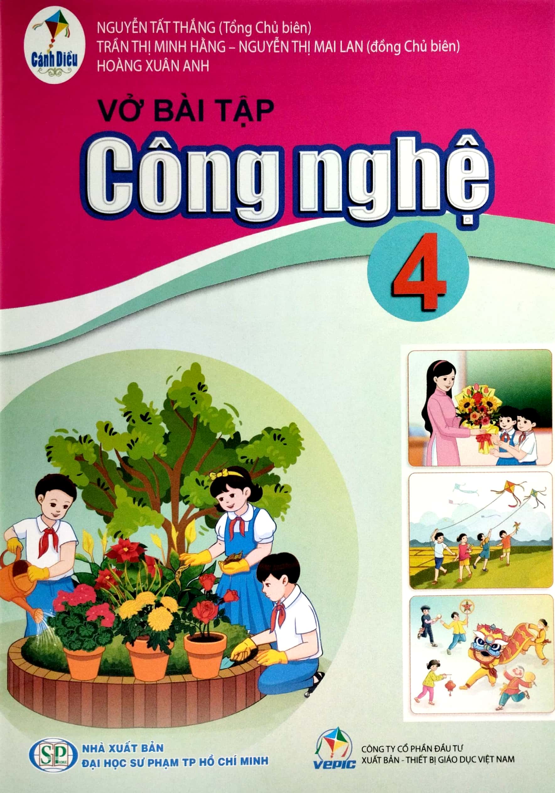 bộ vở bài tập công nghệ 4 (cánh diều) (chuẩn)