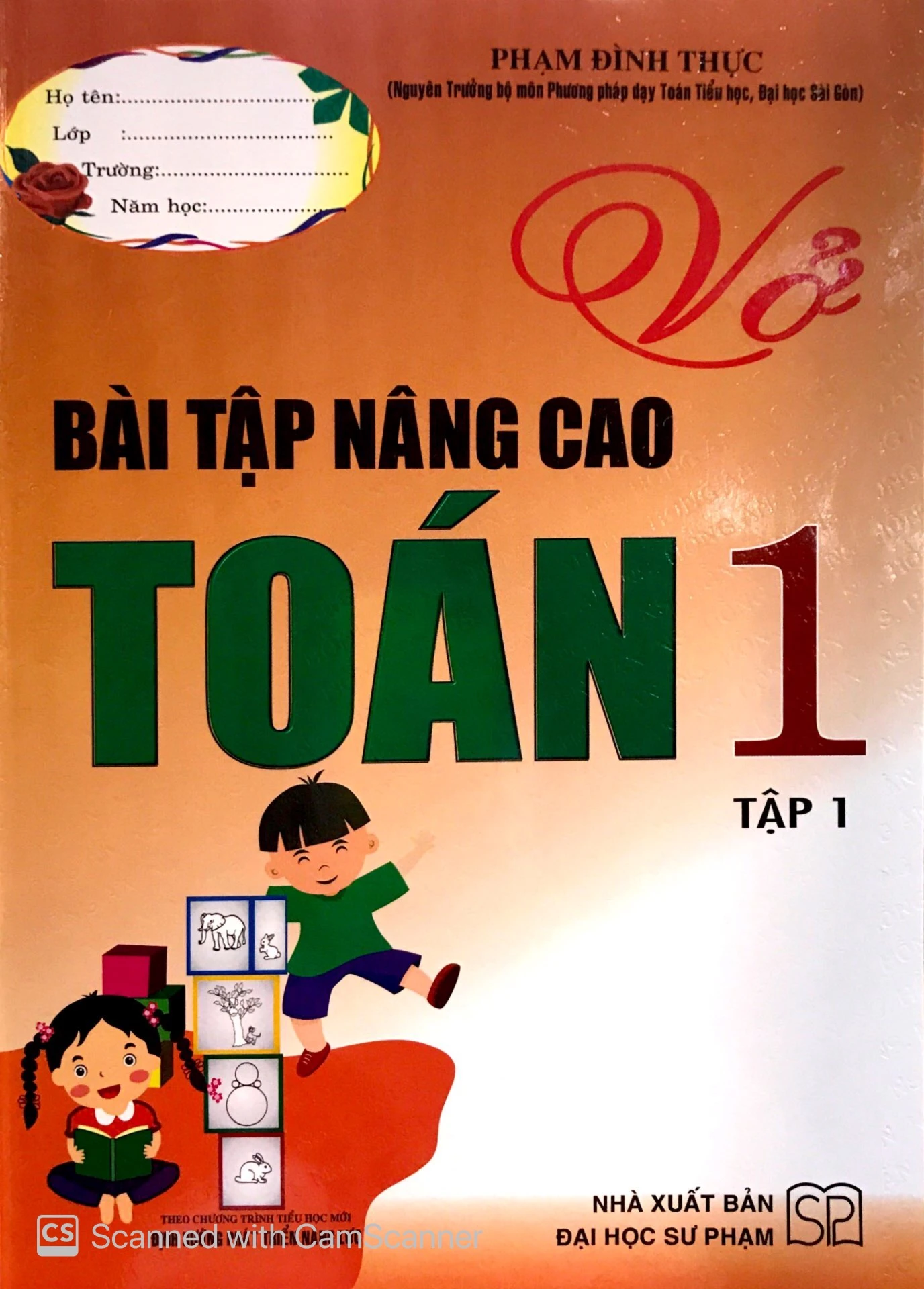bộ vở bài tập nâng cao toán 1 - tập 1