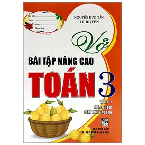 bộ vở bài tập nâng cao toán 3 - tập 1 (bám sát sgk chân trời sáng tạo)