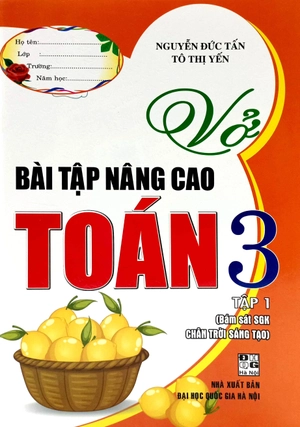 bộ vở bài tập nâng cao toán 3 - tập 1 (bám sát sgk chân trời sáng tạo)