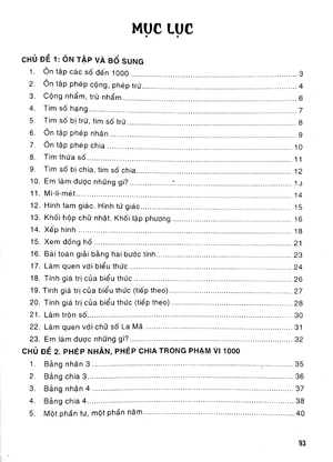 bộ vở bài tập nâng cao toán 3 - tập 1 (bám sát sgk chân trời sáng tạo)