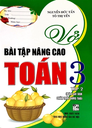 bộ vở bài tập nâng cao toán 3 - tập 2 (bám sát sgk chân trời sáng tạo)
