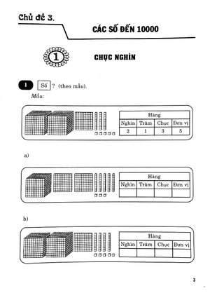bộ vở bài tập nâng cao toán 3 - tập 2 (bám sát sgk chân trời sáng tạo)
