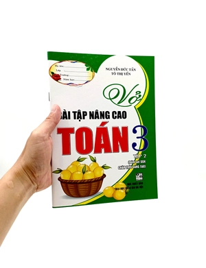 bộ vở bài tập nâng cao toán 3 - tập 2 (bám sát sgk chân trời sáng tạo)