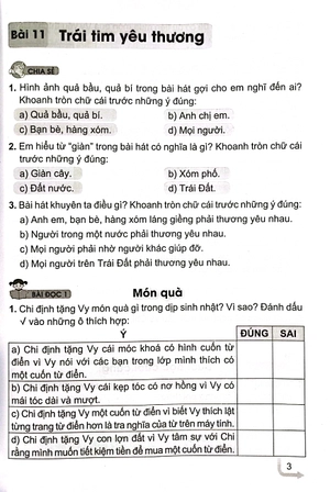 bộ vở bài tập tiếng việt 4 - tập 2 (cánh diều) (chuẩn)