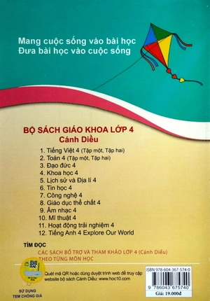 bộ vở bài tập tiếng việt 4 - tập 2 (cánh diều) (chuẩn)