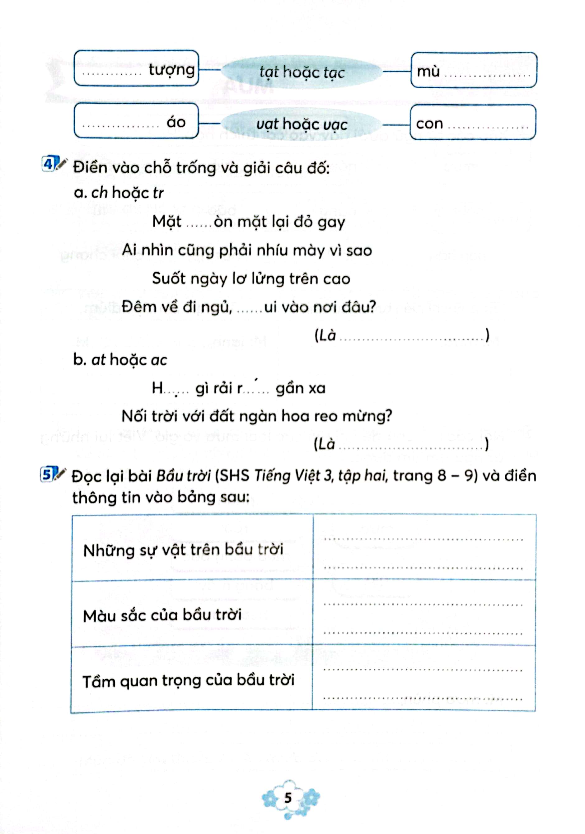 bộ vở bài tập tiếng việt lớp 3 - tập 2 (kết nối) (chuẩn)