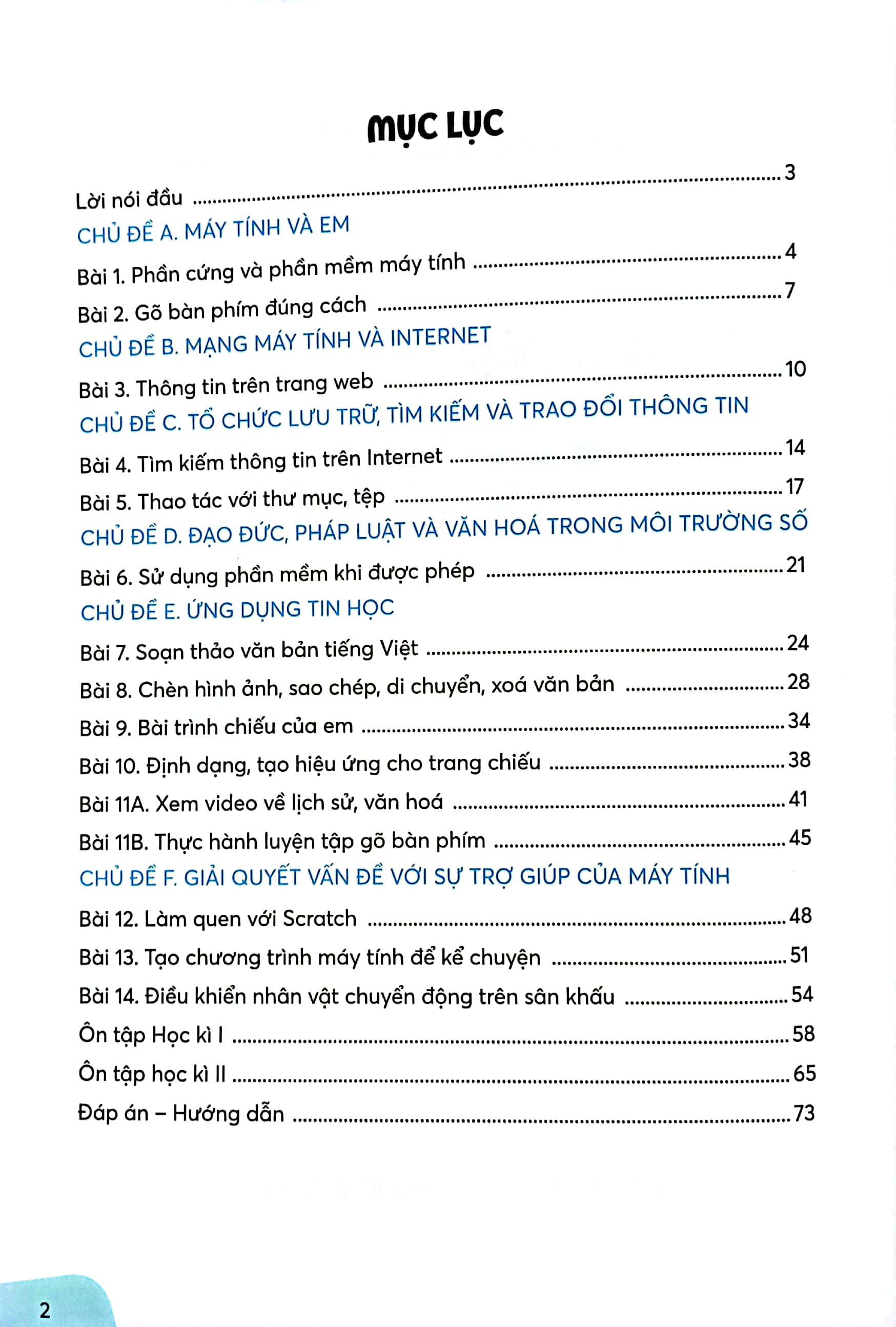 bộ vở bài tập tin học 4 (chân trời sáng tạo) (chuẩn)