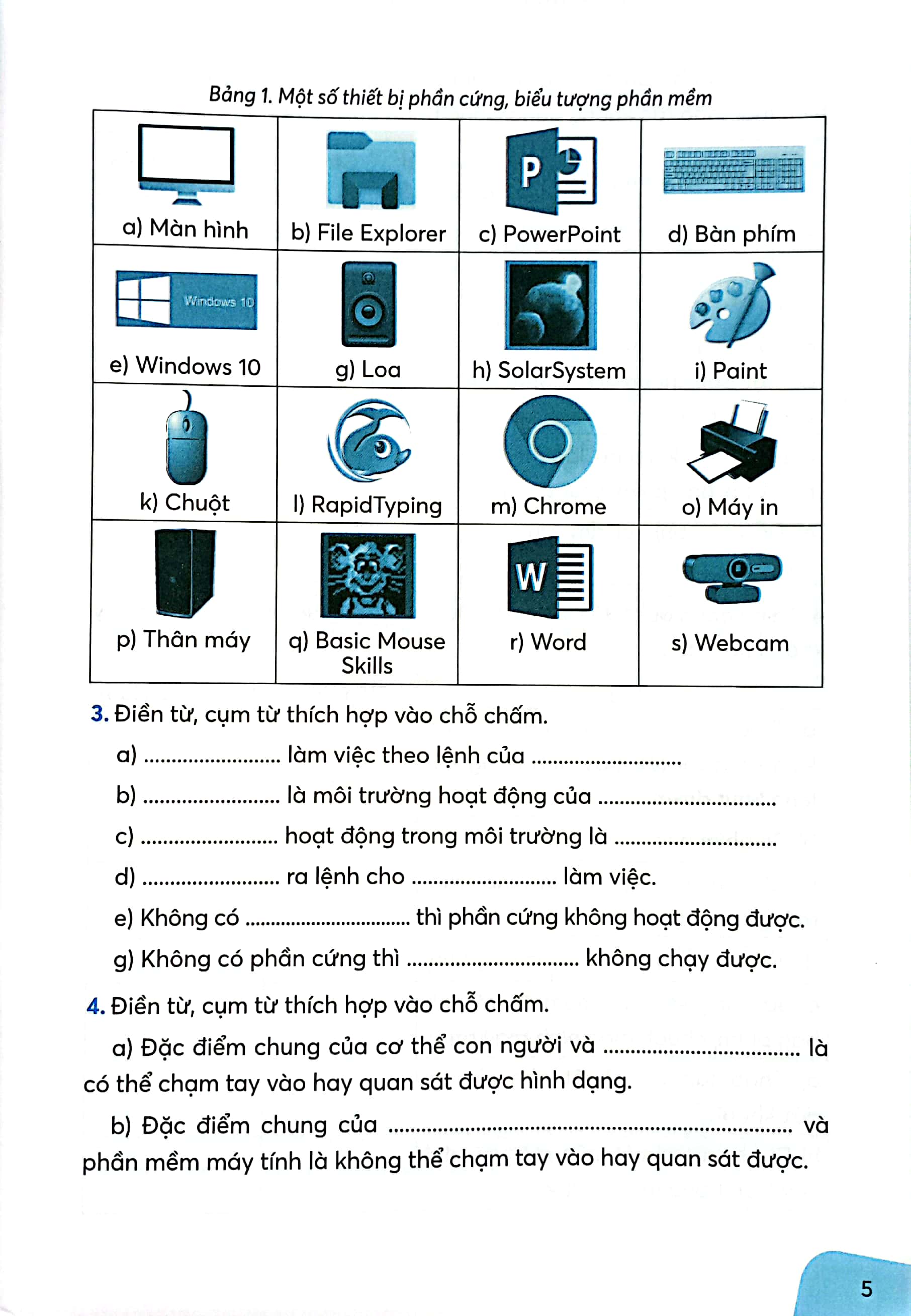 bộ vở bài tập tin học 4 (chân trời sáng tạo) (chuẩn)