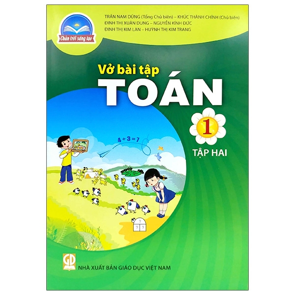 bộ vở bài tập toán 1 - tập 2 (chân trời sáng tạo) (chuẩn)