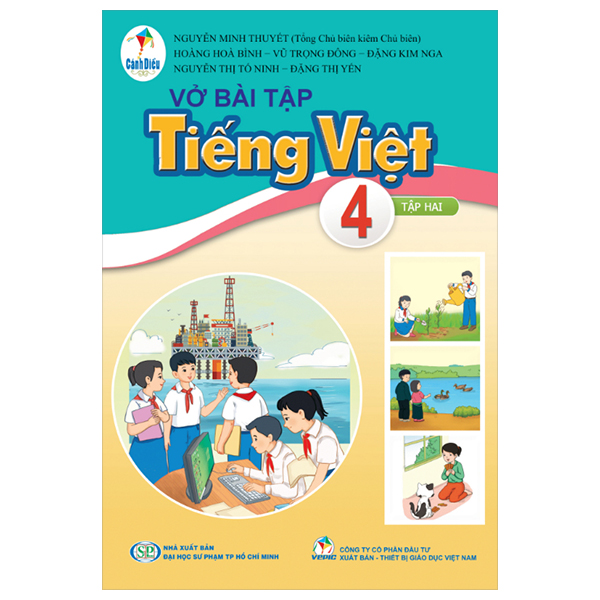 bộ vở bài tập toán 4 - tập 2 (cánh diều) (chuẩn)