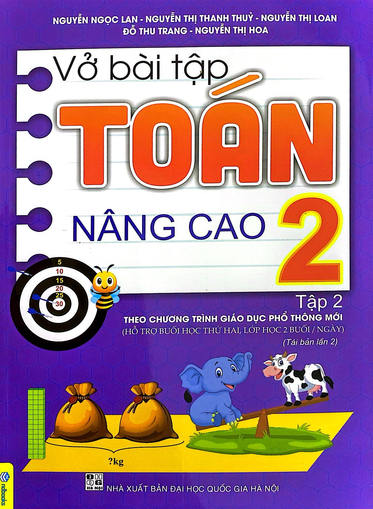 bộ vở bài tập toán nâng cao 2 - tập 2 (tái bản 2023)