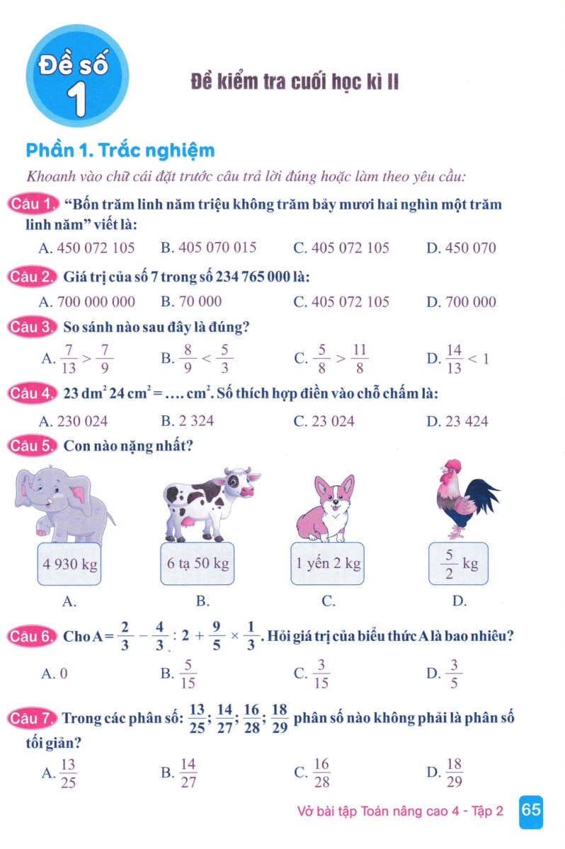 Bo
						
										
										Vo Bai Tap Toan Nang Cao 4 - Tap 2 (Theo Chuong Trinh GDPT Moi)