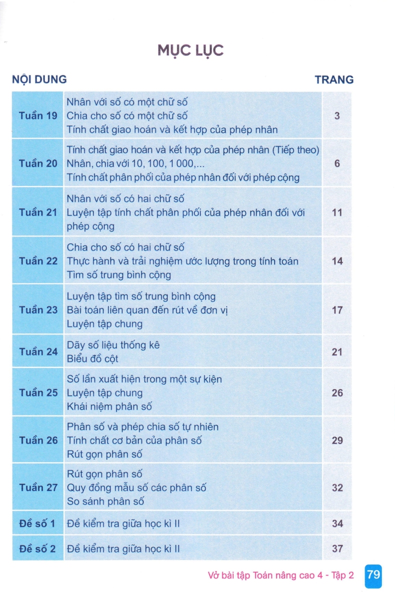 Bo
						
										
										Vo Bai Tap Toan Nang Cao 4 - Tap 2 (Theo Chuong Trinh GDPT Moi)