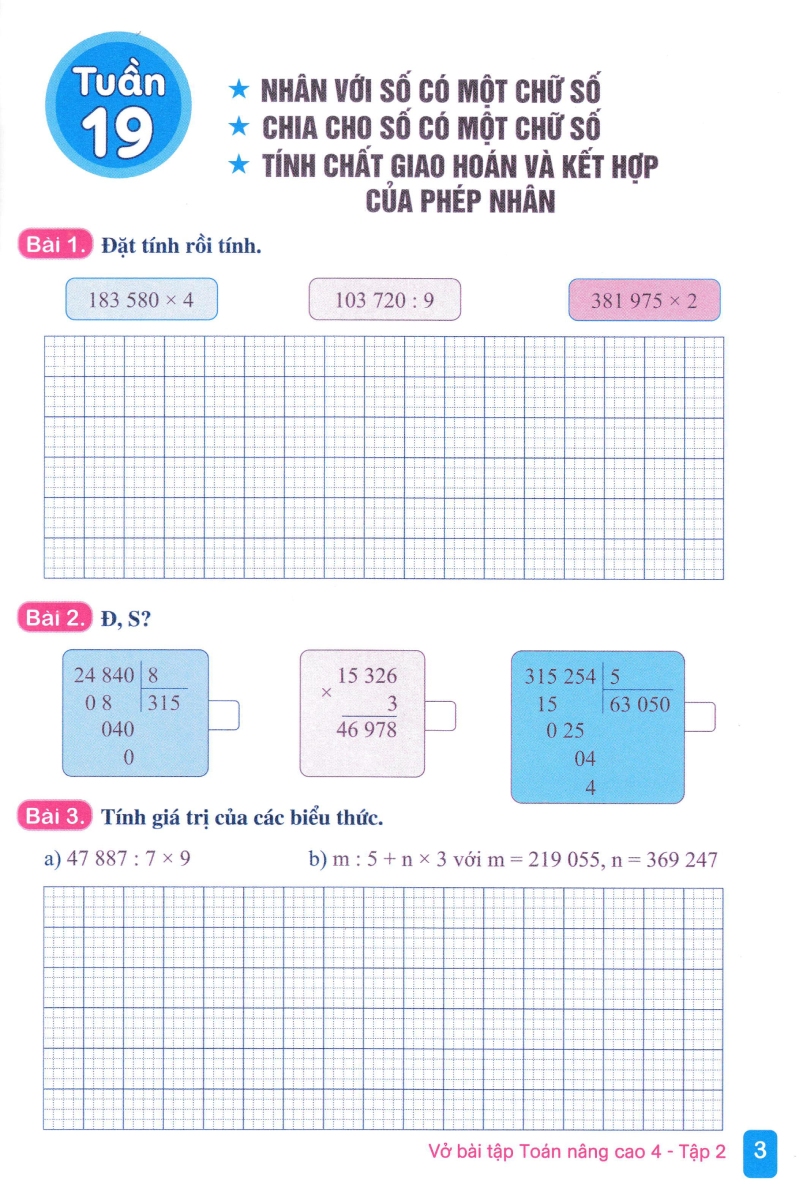 Bo
						
										
										Vo Bai Tap Toan Nang Cao 4 - Tap 2 (Theo Chuong Trinh GDPT Moi)
