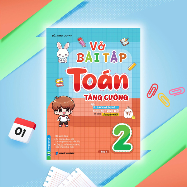 Bộ
						
										
										Vở Bài Tập Toán Tăng Cường 1 Tập 2