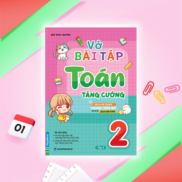 Bộ
						
										
										Vở Bài Tập Toán Tăng Cường 1 Tập 2