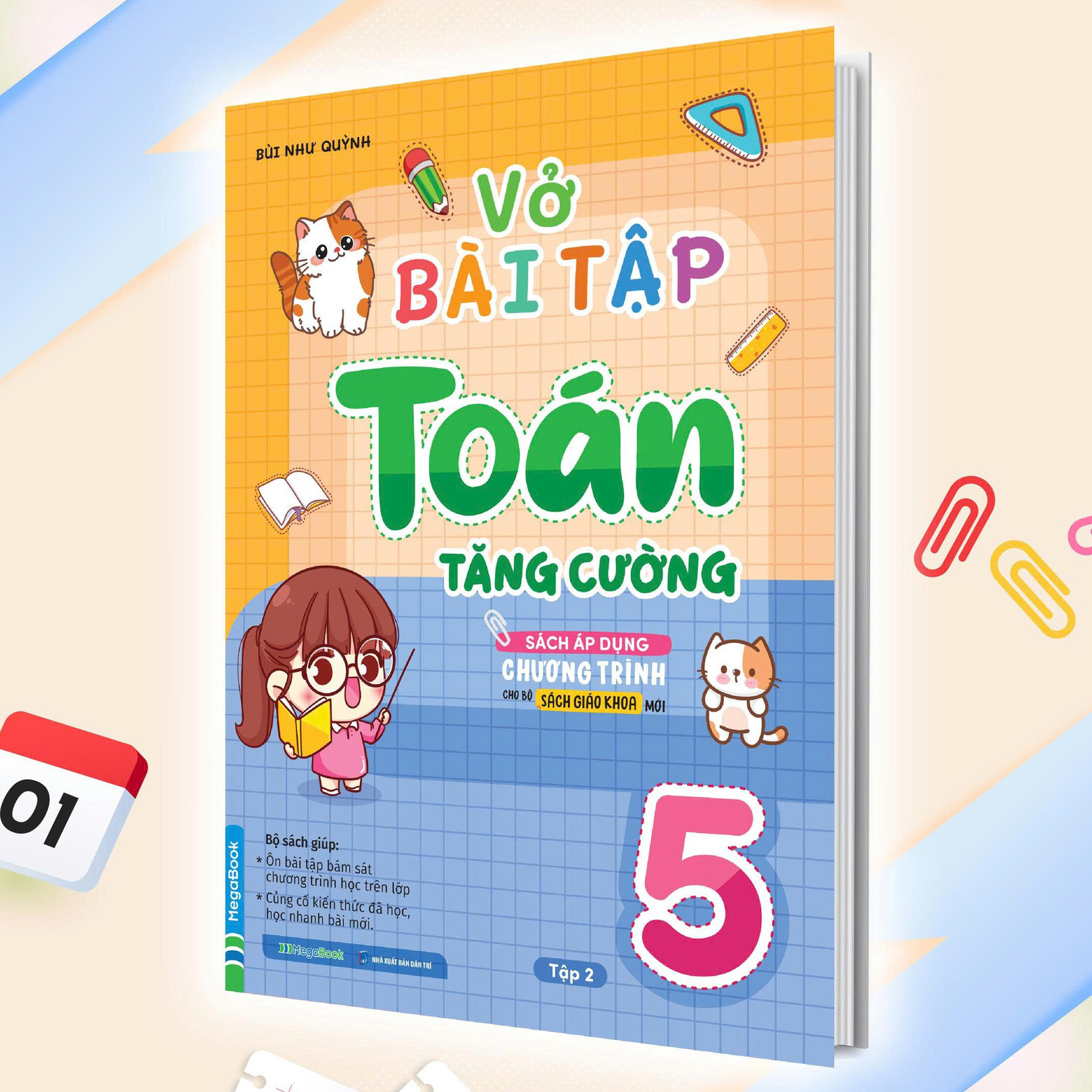 Bộ
						
										
										Vở Bài Tập Toán Tăng Cường 1 Tập 2