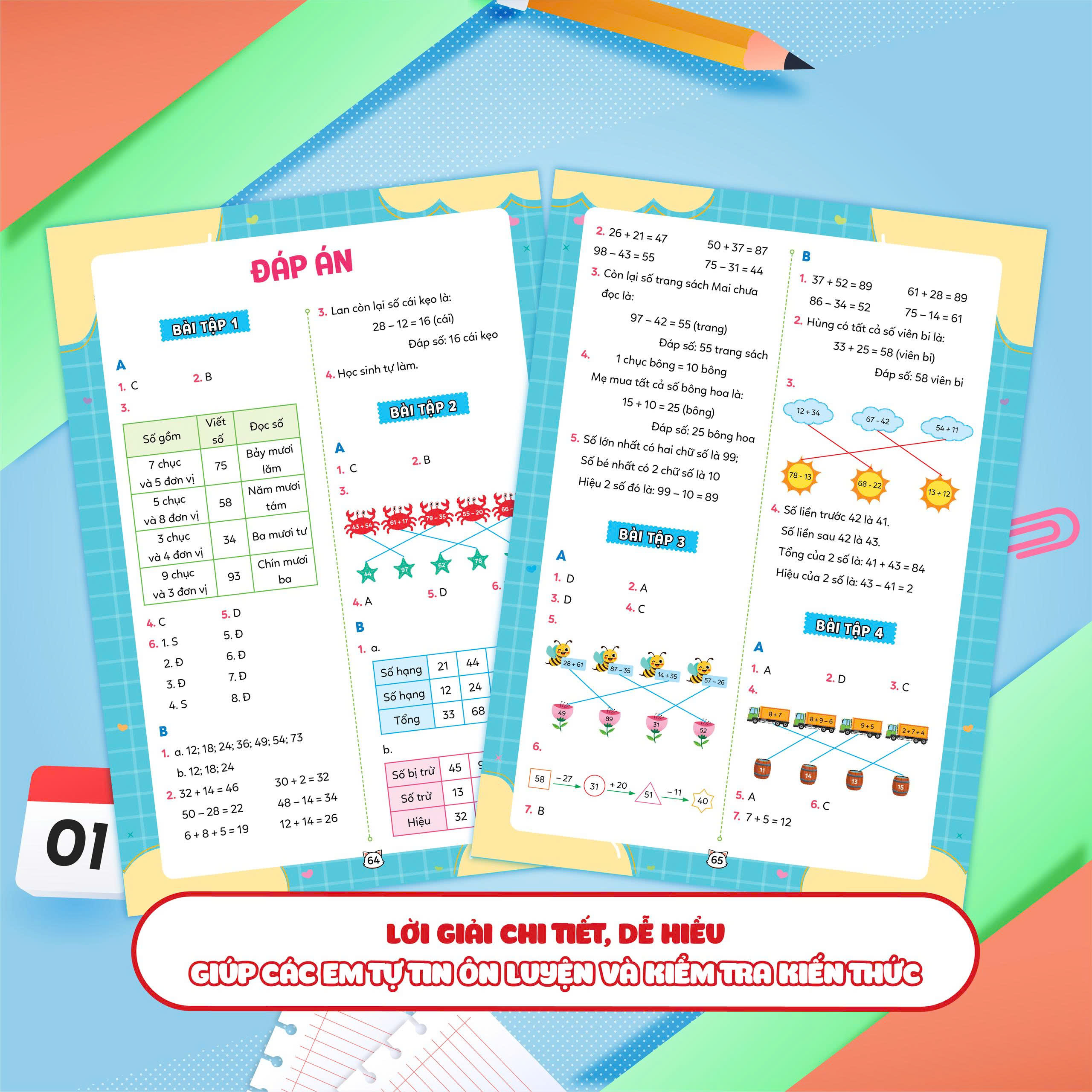 Bộ Vở Bài Tập Toán Tăng Cường 2 - Tập 1