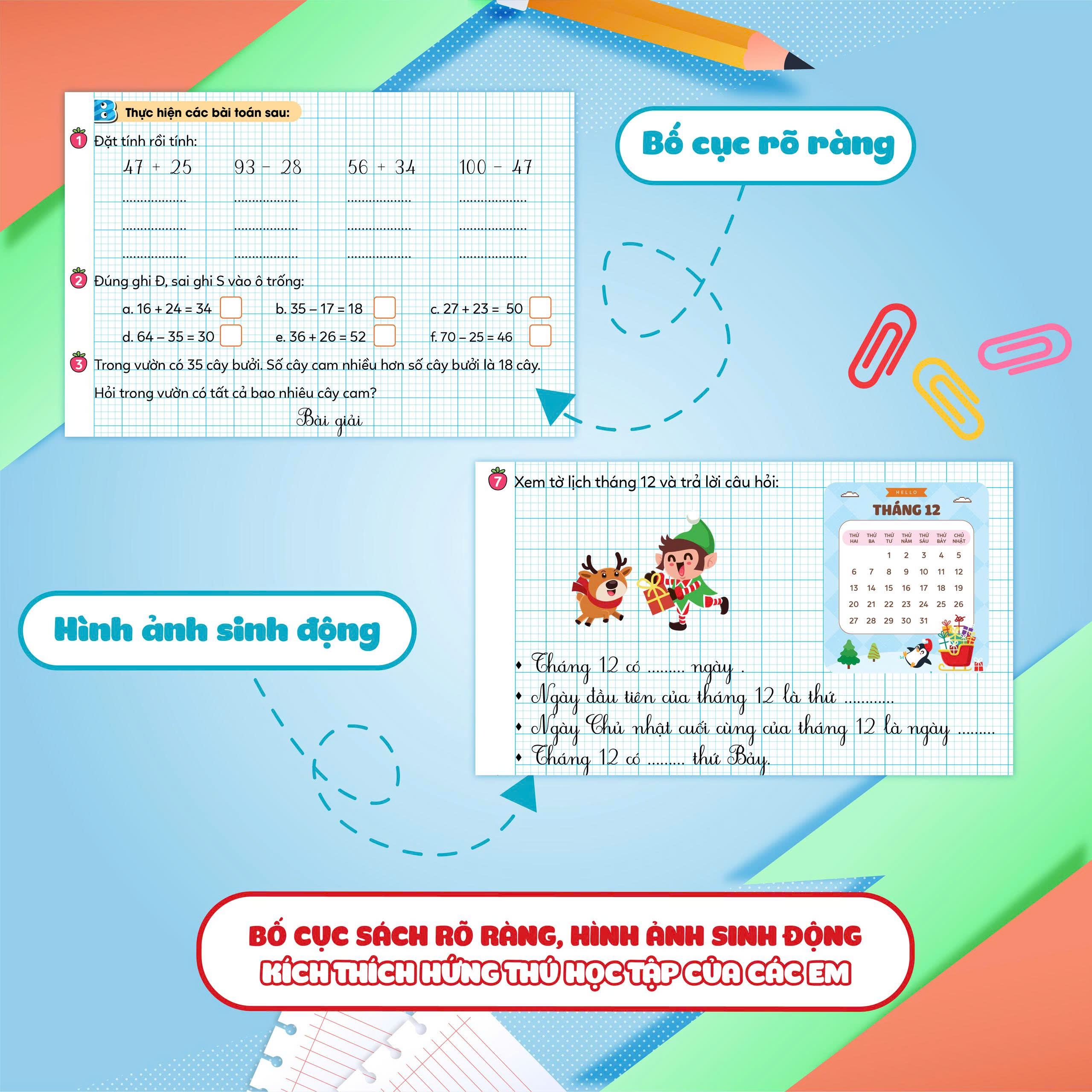 Bộ Vở Bài Tập Toán Tăng Cường 2 - Tập 1